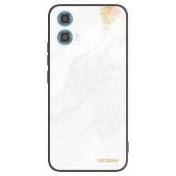 Fekete szilikon tok az alábbi mobiltelefonokra Motorola Moto G34 5G - White