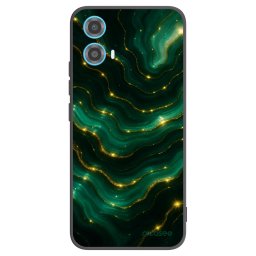 Fekete szilikon tok az alábbi mobiltelefonokra Motorola Moto G34 5G - Emerald