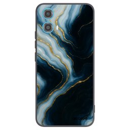 Fekete szilikon tok az alábbi mobiltelefonokra Motorola Moto G34 5G - Luna