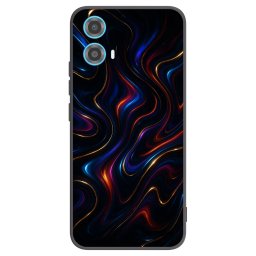 Fekete szilikon tok az alábbi mobiltelefonokra Motorola Moto G34 5G - Noir
