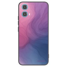 Fekete szilikon tok az alábbi mobiltelefonokra Motorola Moto G34 5G - Silk