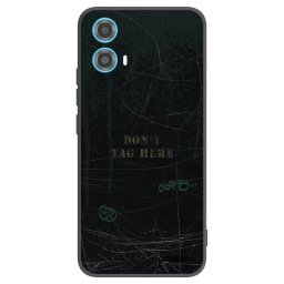 Fekete szilikon tok az alábbi mobiltelefonokra Motorola Moto G34 5G - DON´T TAG