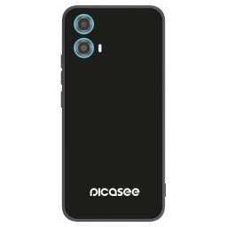 Fekete szilikon tok az alábbi mobiltelefonokra Motorola Moto G34 5G - Picasee