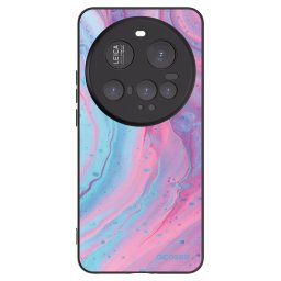 Fekete szilikon tok az alábbi mobiltelefonokra Xiaomi 15 Ultra - Pink liquid
