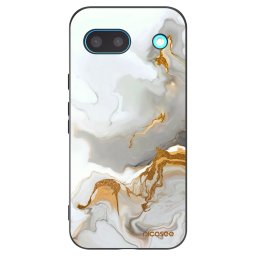 Fekete szilikon tok az alábbi mobiltelefonokra Google Pixel 8a - Her