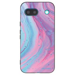 Fekete szilikon tok az alábbi mobiltelefonokra Google Pixel 8a - Pink liquid