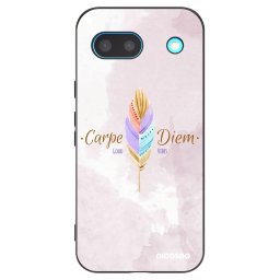 Fekete szilikon tok az alábbi mobiltelefonokra Google Pixel 8a - Carpe Diem