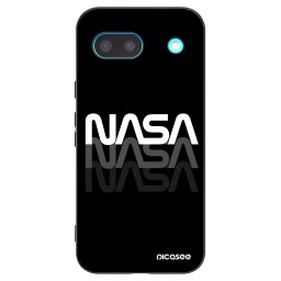 Fekete szilikon tok az alábbi mobiltelefonokra Google Pixel 8a - NASA Triple