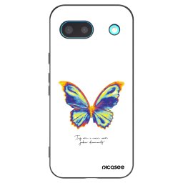Fekete szilikon tok az alábbi mobiltelefonokra Google Pixel 8a - Diamanty White