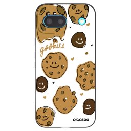 Fekete szilikon tok az alábbi mobiltelefonokra Google Pixel 8a - Gookies