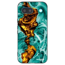 Fekete szilikon tok az alábbi mobiltelefonokra Google Pixel 8a - Goldsky