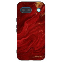 Fekete szilikon tok az alábbi mobiltelefonokra Google Pixel 8a - Red