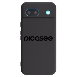 Fekete szilikon tok az alábbi mobiltelefonokra Google Pixel 8a - Picasee - new logo - black
