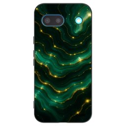 Fekete szilikon tok az alábbi mobiltelefonokra Google Pixel 8a - Emerald
