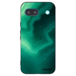 Fekete szilikon tok az alábbi mobiltelefonokra Google Pixel 8a - Malachite