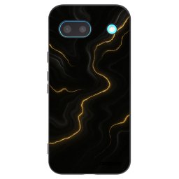 Fekete szilikon tok az alábbi mobiltelefonokra Google Pixel 8a - Thunder