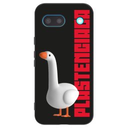 Fekete szilikon tok az alábbi mobiltelefonokra Google Pixel 8a - Kiky Ricky