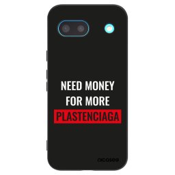 Fekete szilikon tok az alábbi mobiltelefonokra Google Pixel 8a - More PLASTENCIAGA