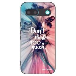 Fekete szilikon tok az alábbi mobiltelefonokra Google Pixel 8 - Don't think TOO much