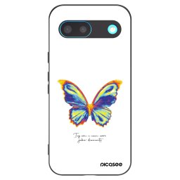Fekete szilikon tok az alábbi mobiltelefonokra Google Pixel 8 - Diamanty White