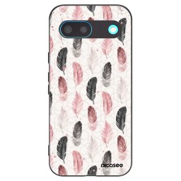 Fekete szilikon tok az alábbi mobiltelefonokra Google Pixel 8 - Feather 2
