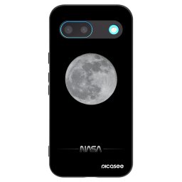 Fekete szilikon tok az alábbi mobiltelefonokra Google Pixel 8 - Moon Minimal