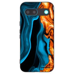 Fekete szilikon tok az alábbi mobiltelefonokra Google Pixel 8 - Gold blue