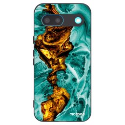 Fekete szilikon tok az alábbi mobiltelefonokra Google Pixel 8 - Goldsky
