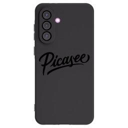 Fekete szilikon tok az alábbi mobiltelefonokra Samsung Galaxy A56 5G A566B - Picasee - old logo - black