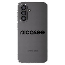 Átlátszó szilikon tok az alábbi mobiltelefonokra Samsung Galaxy A56 5G A566B - Picasee - new logo - black