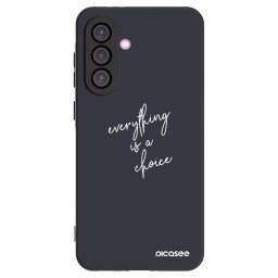 Fekete szilikon tok az alábbi mobiltelefonokra Samsung Galaxy A36 5G - Everything is a choice