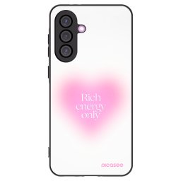 Fekete szilikon tok az alábbi mobiltelefonokra Samsung Galaxy A36 5G - Rich Energy