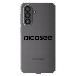 Átlátszó szilikon tok az alábbi mobiltelefonokra Samsung Galaxy A36 5G - Picasee - new logo - black