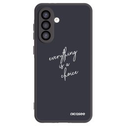 Fekete szilikon tok az alábbi mobiltelefonokra Samsung Galaxy A26 5G A266B - Everything is a choice