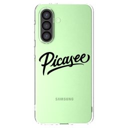 Átlátszó szilikon tok az alábbi mobiltelefonokra Samsung Galaxy A26 5G A266B - Picasee - old logo - black