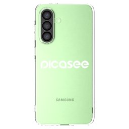 Átlátszó szilikon tok az alábbi mobiltelefonokra Samsung Galaxy A26 5G A266B - Picasee - new logo - white