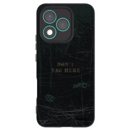 Fekete szilikon tok az alábbi mobiltelefonokra Honor 400 Lite 5G - DON´T TAG