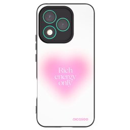 Fekete szilikon tok az alábbi mobiltelefonokra Honor 400 Lite 5G - Rich Energy