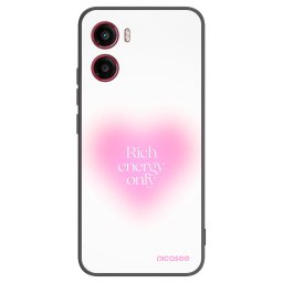 Fekete szilikon tok az alábbi mobiltelefonokra Motorola Moto G05 - Rich Energy
