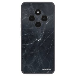 Fekete szilikon tok az alábbi mobiltelefonokra Xiaomi Poco C75 - Black marble