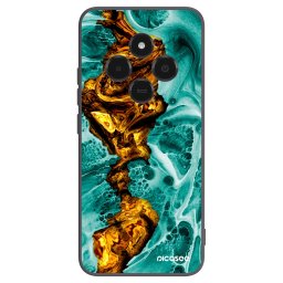 Fekete szilikon tok az alábbi mobiltelefonokra Xiaomi Poco C75 - Goldsky