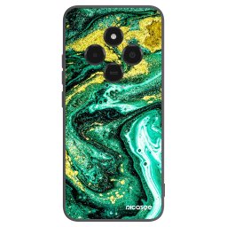 Fekete szilikon tok az alábbi mobiltelefonokra Xiaomi Poco C75 - Green Gold