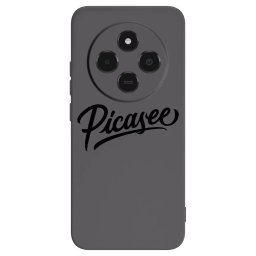 Fekete szilikon tok az alábbi mobiltelefonokra Xiaomi Poco C75 - Picasee - old logo - black