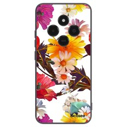 Fekete szilikon tok az alábbi mobiltelefonokra Xiaomi Poco C75 - Meadow