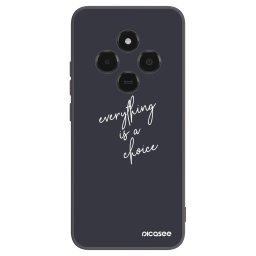 Fekete szilikon tok az alábbi mobiltelefonokra Xiaomi Poco C75 - Everything is a choice