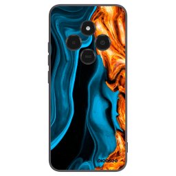 Fekete szilikon tok az alábbi mobiltelefonokra Xiaomi Poco C75 - Gold blue