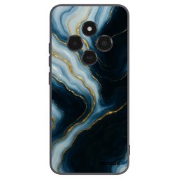 Fekete szilikon tok az alábbi mobiltelefonokra Xiaomi Poco C75 - Luna