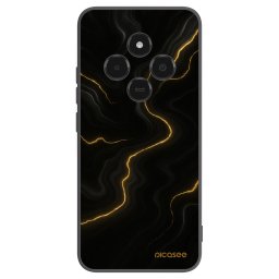 Fekete szilikon tok az alábbi mobiltelefonokra Xiaomi Poco C75 - Thunder