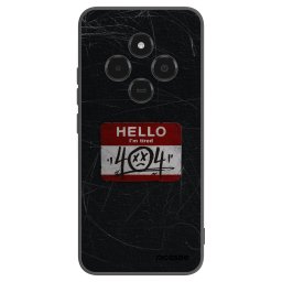 Fekete szilikon tok az alábbi mobiltelefonokra Xiaomi Poco C75 - HELLO 404
