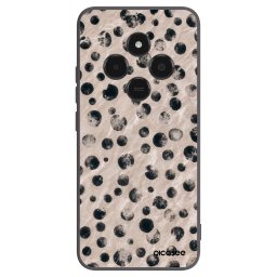 Fekete szilikon tok az alábbi mobiltelefonokra Xiaomi Poco C75 - Inked